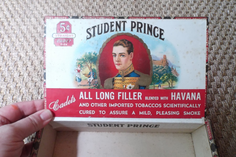 Three Vintage Cigar Boxes