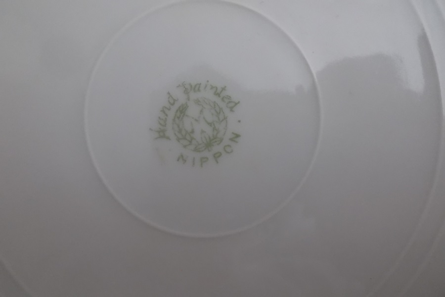 Nippon Hand Painted Tea Cups and Plates