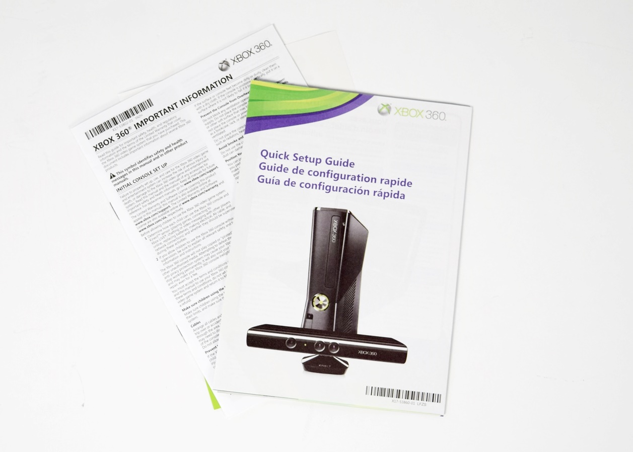 XBox 360 Kinect with Wireless Control and Game