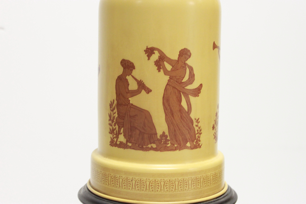 Pair of Vintage Metal Dual-Bulb Lamps