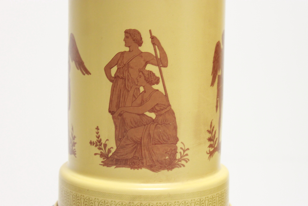 Pair of Vintage Metal Dual-Bulb Lamps