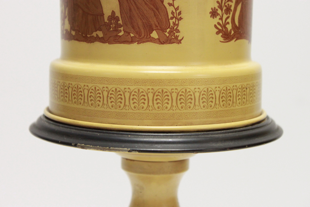 Pair of Vintage Metal Dual-Bulb Lamps