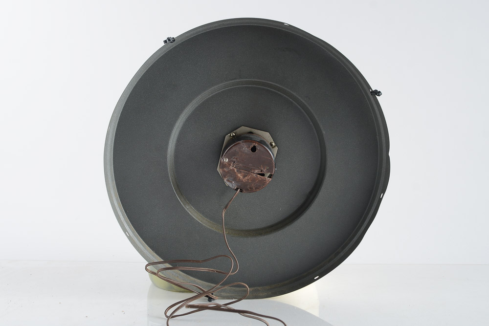 Vintage 1950s Metal Face Coca-Cola Clock