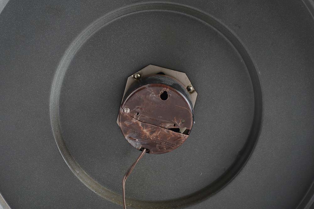 Vintage 1950s Metal Face Coca-Cola Clock