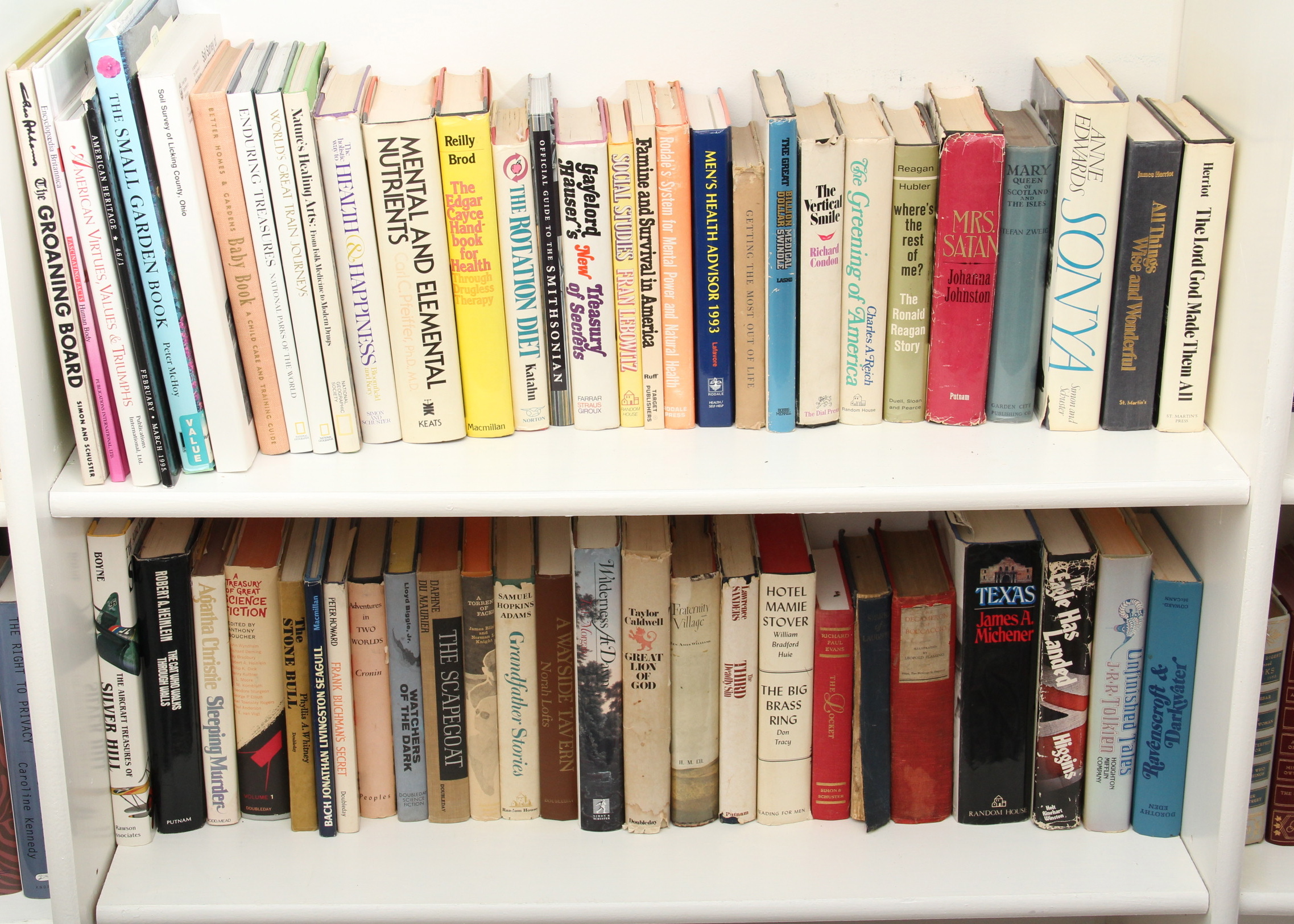 A Collection of Vintage of Modern Books