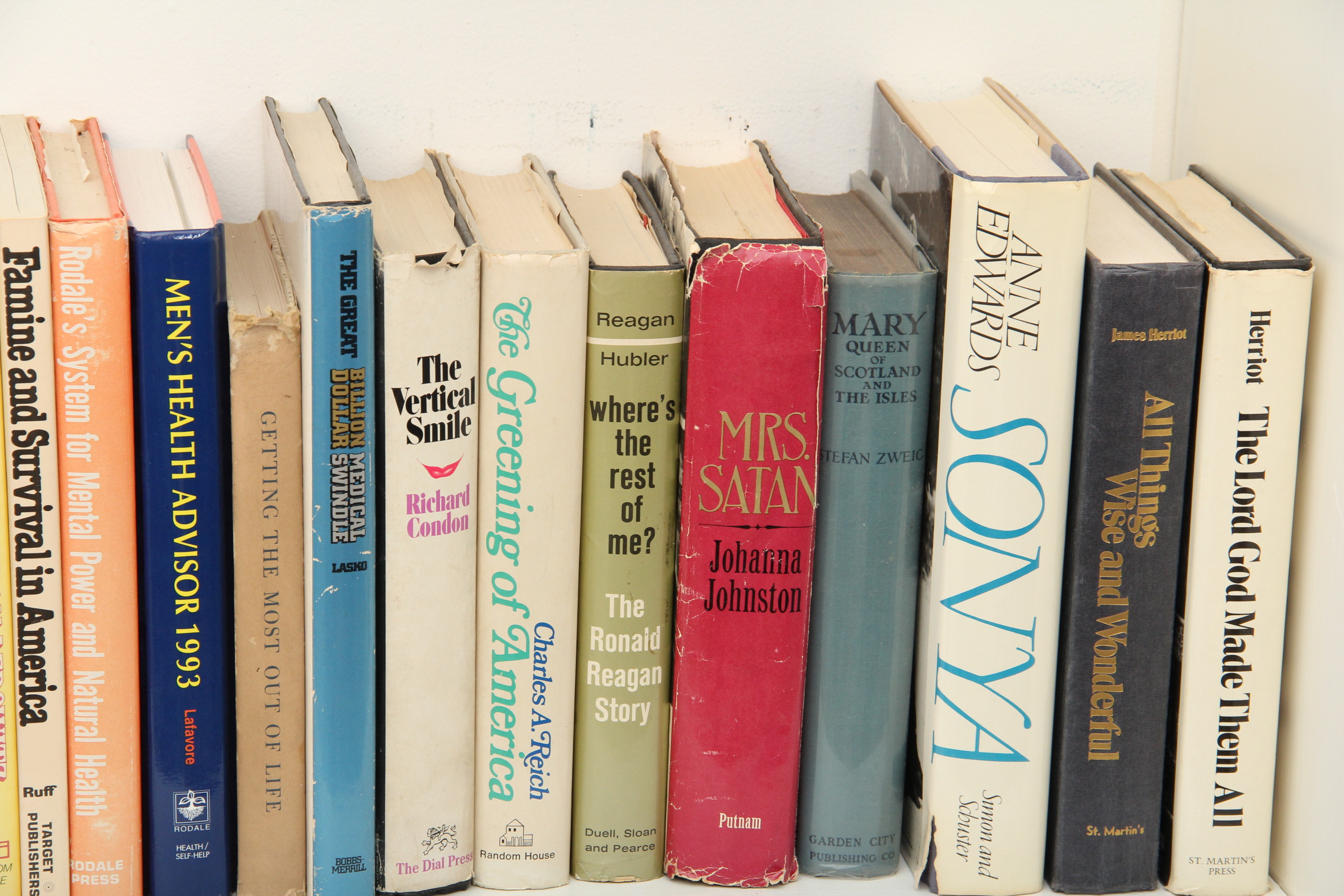 A Collection of Vintage of Modern Books
