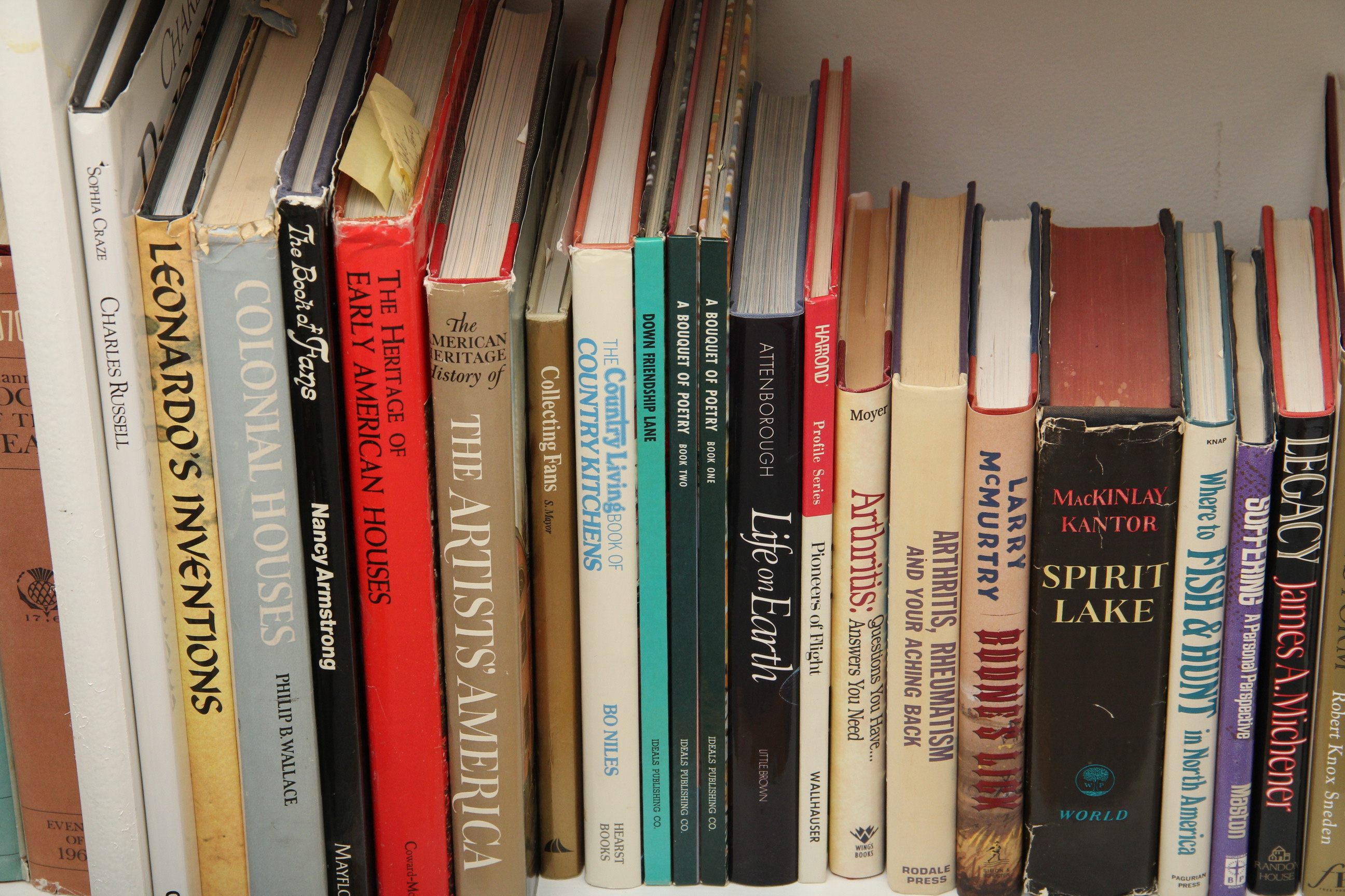 A Collection of Vintage of Modern Books