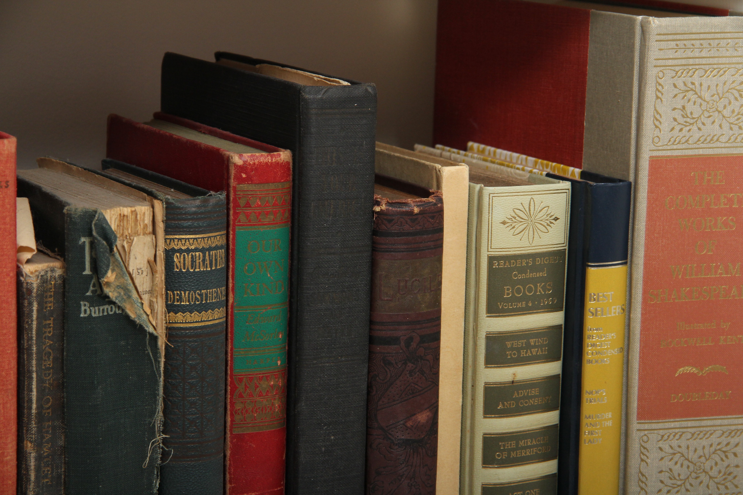 Collection of Mid 1900s Books