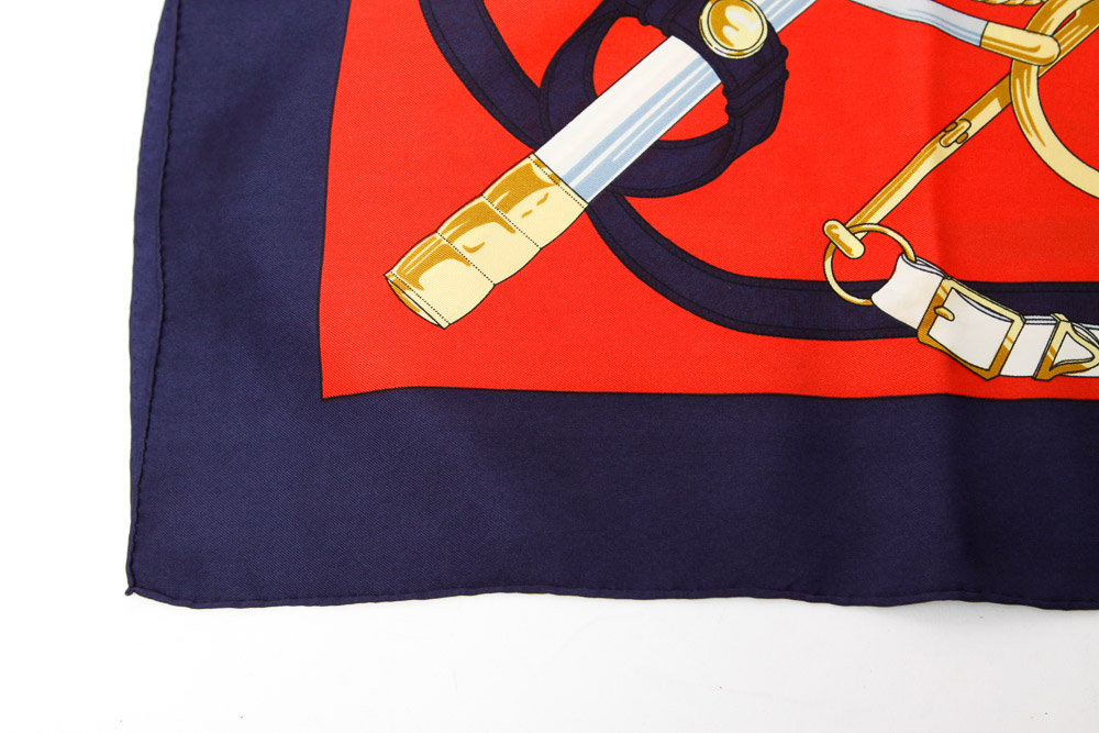 Vintage Hermès "Eperon d'Or" Silk Scarf