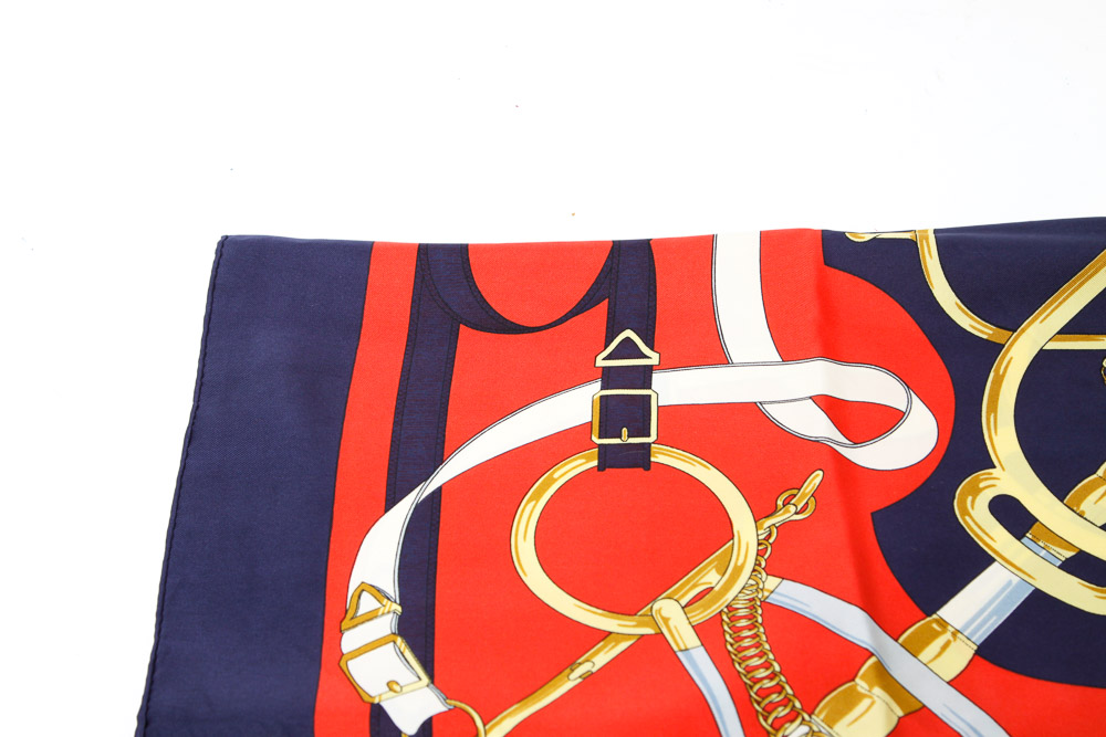 Vintage Hermès "Eperon d'Or" Silk Scarf