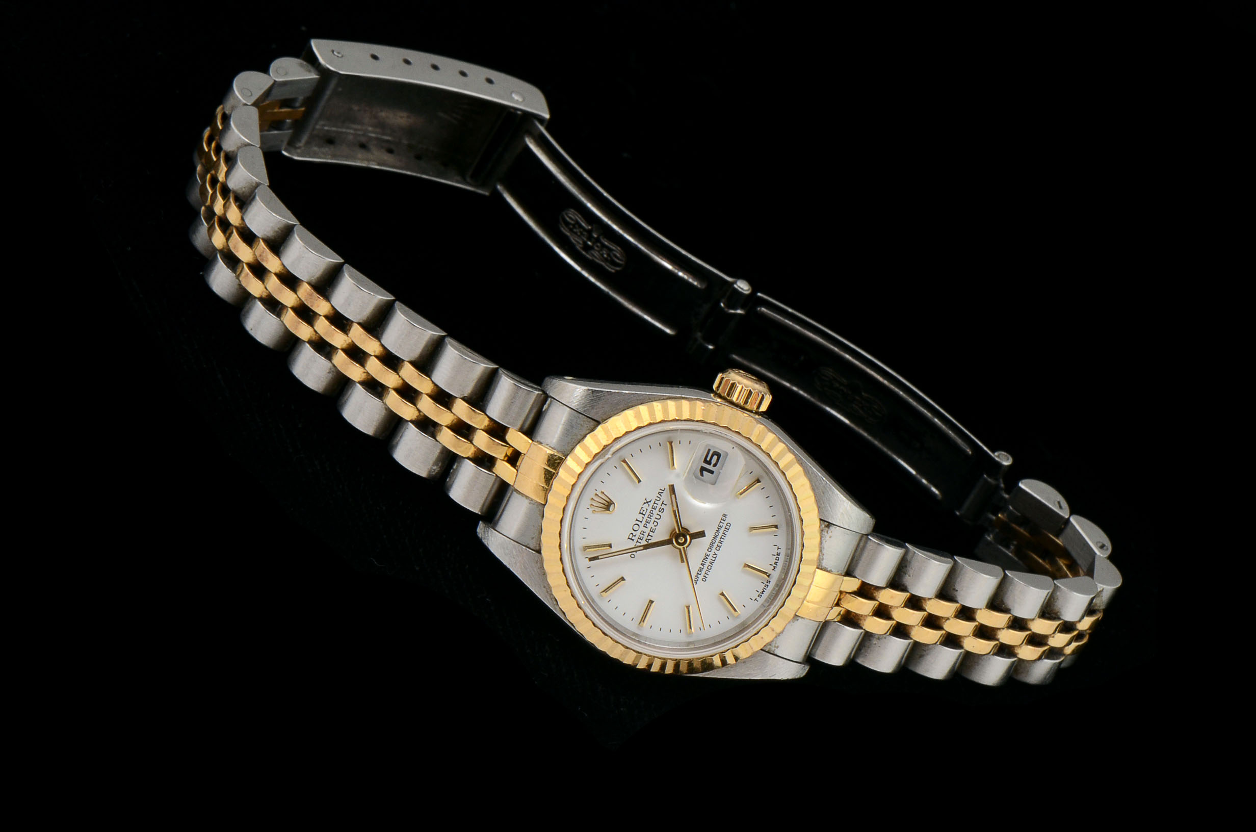 Women's Rolex Stainless Steel and 18K Yellow Gold Watch