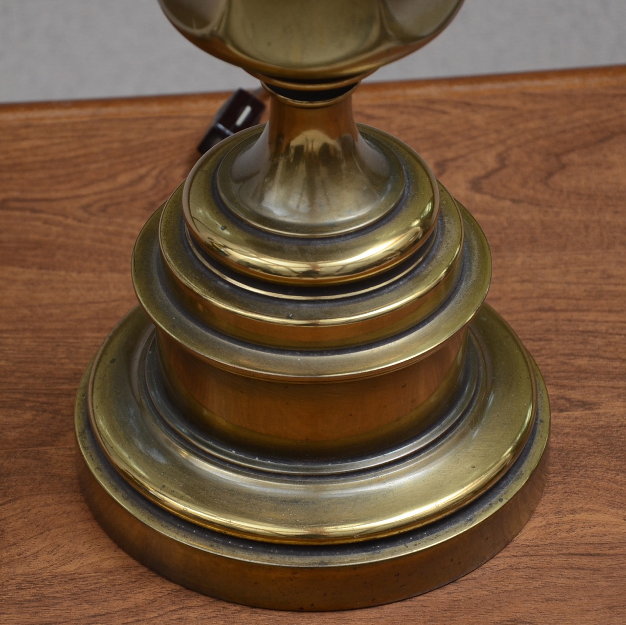 Pair of Brass Table Lamps