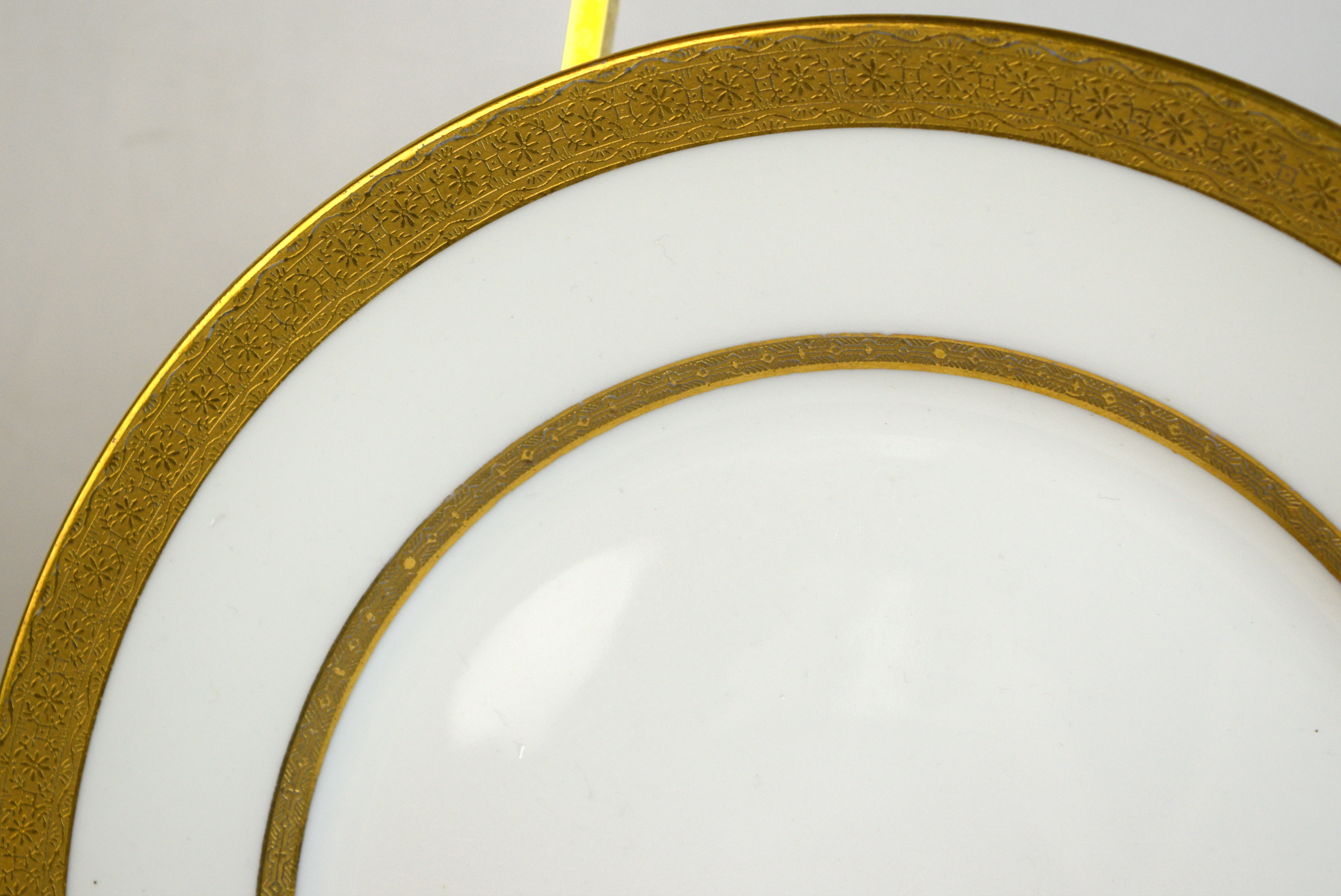 Set of Nine Charles Ahrenfeldt Limoges Dinner Plates