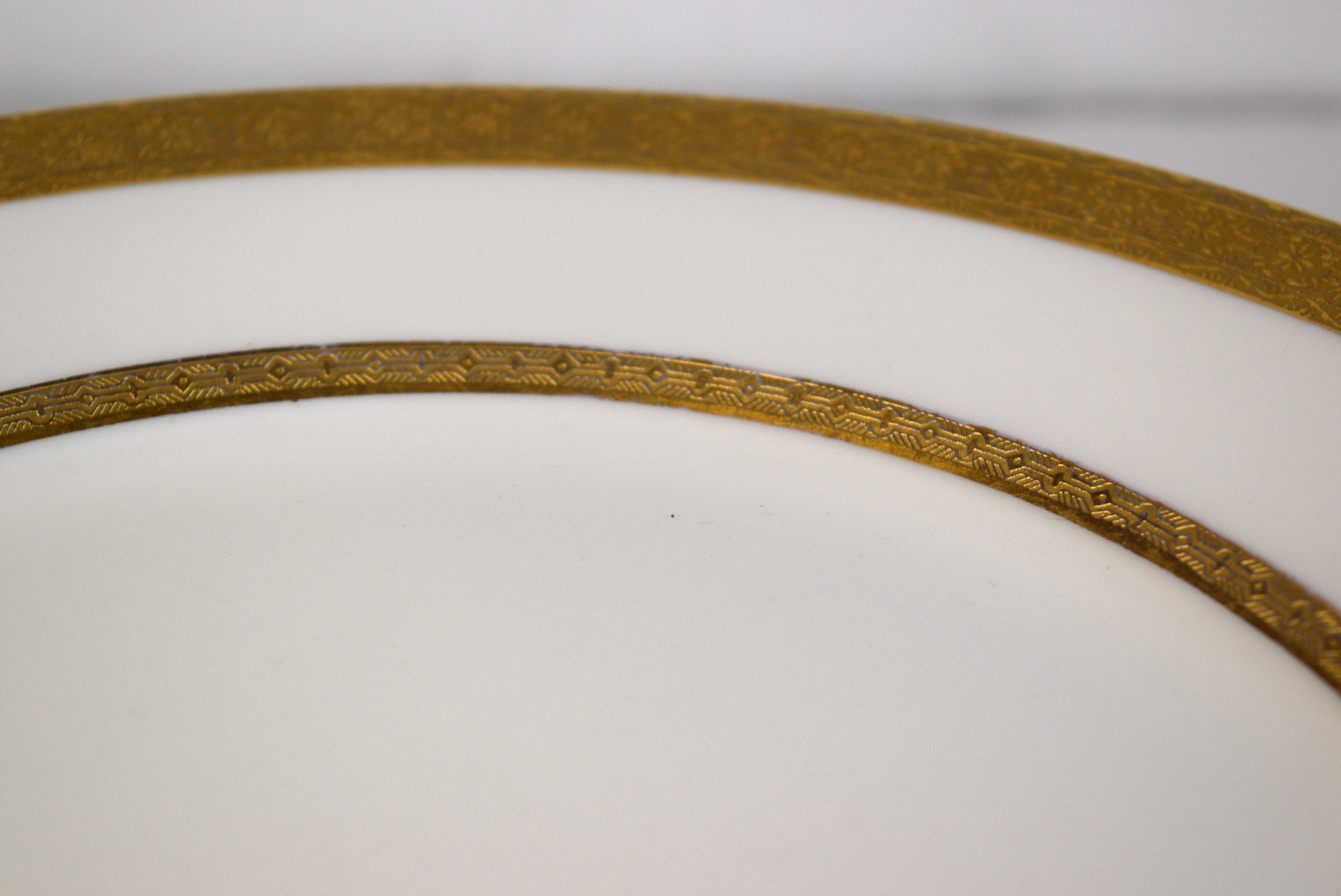 Set of Nine Charles Ahrenfeldt Limoges Dinner Plates