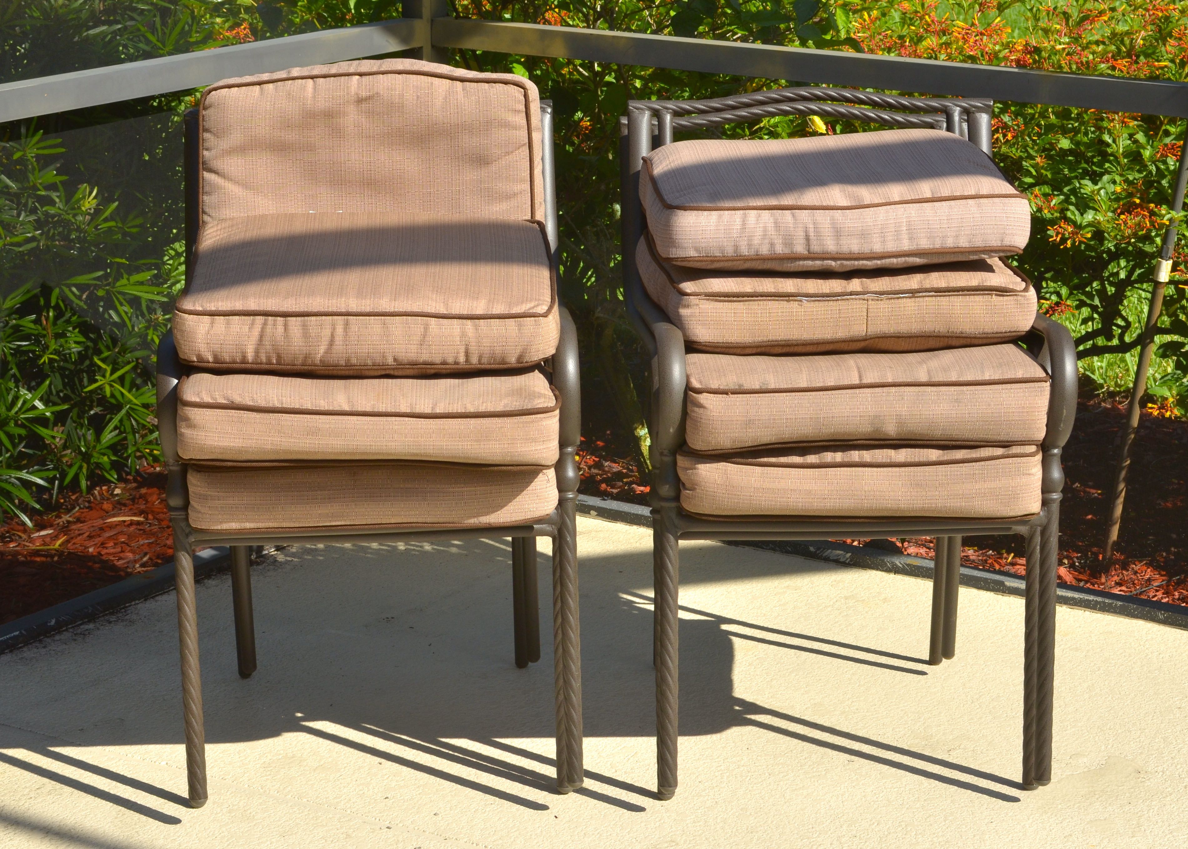 Set of  Four Martha Stewart Living Mallorca II Dining Chairs
