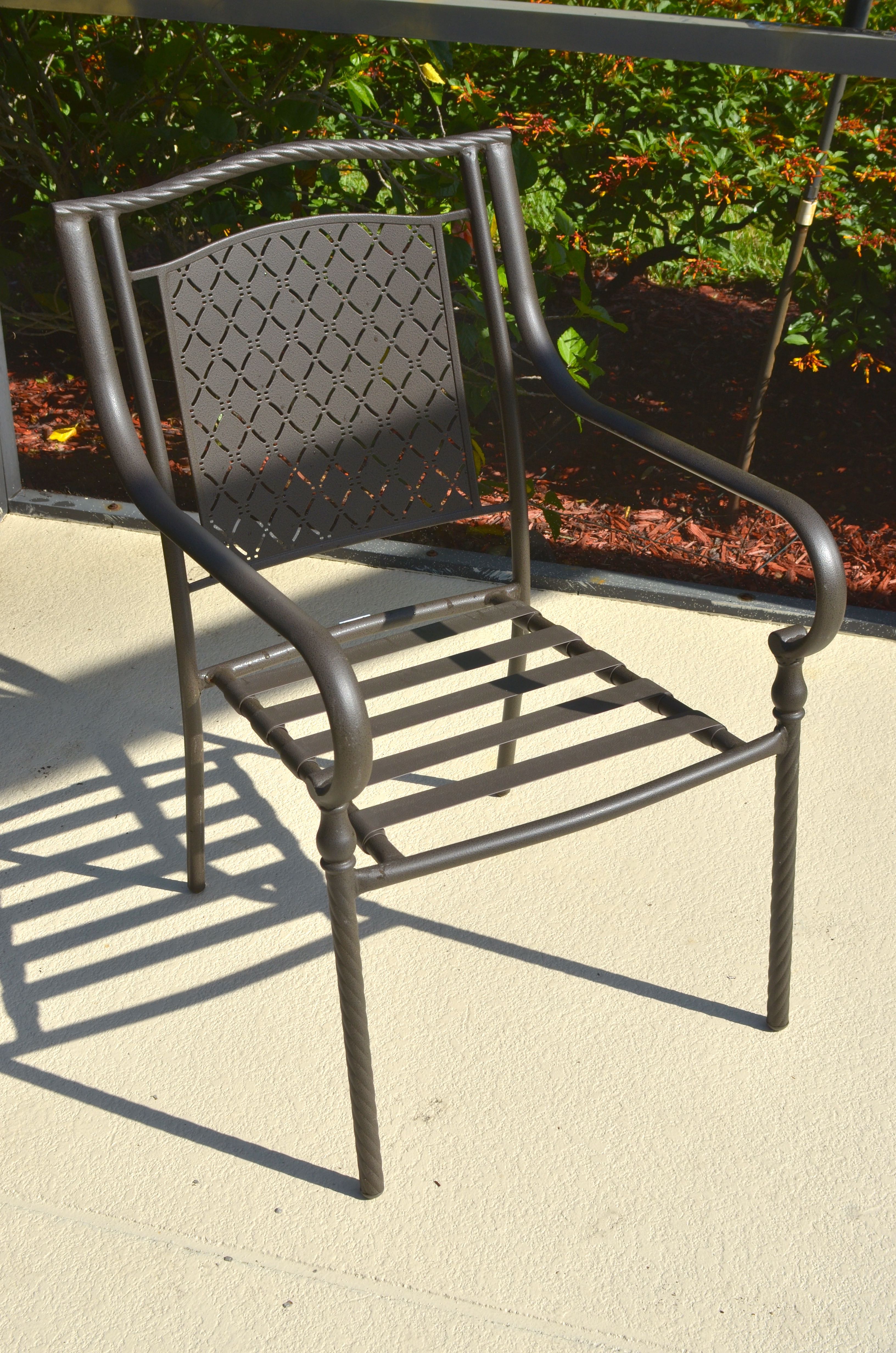 Set of  Four Martha Stewart Living Mallorca II Dining Chairs