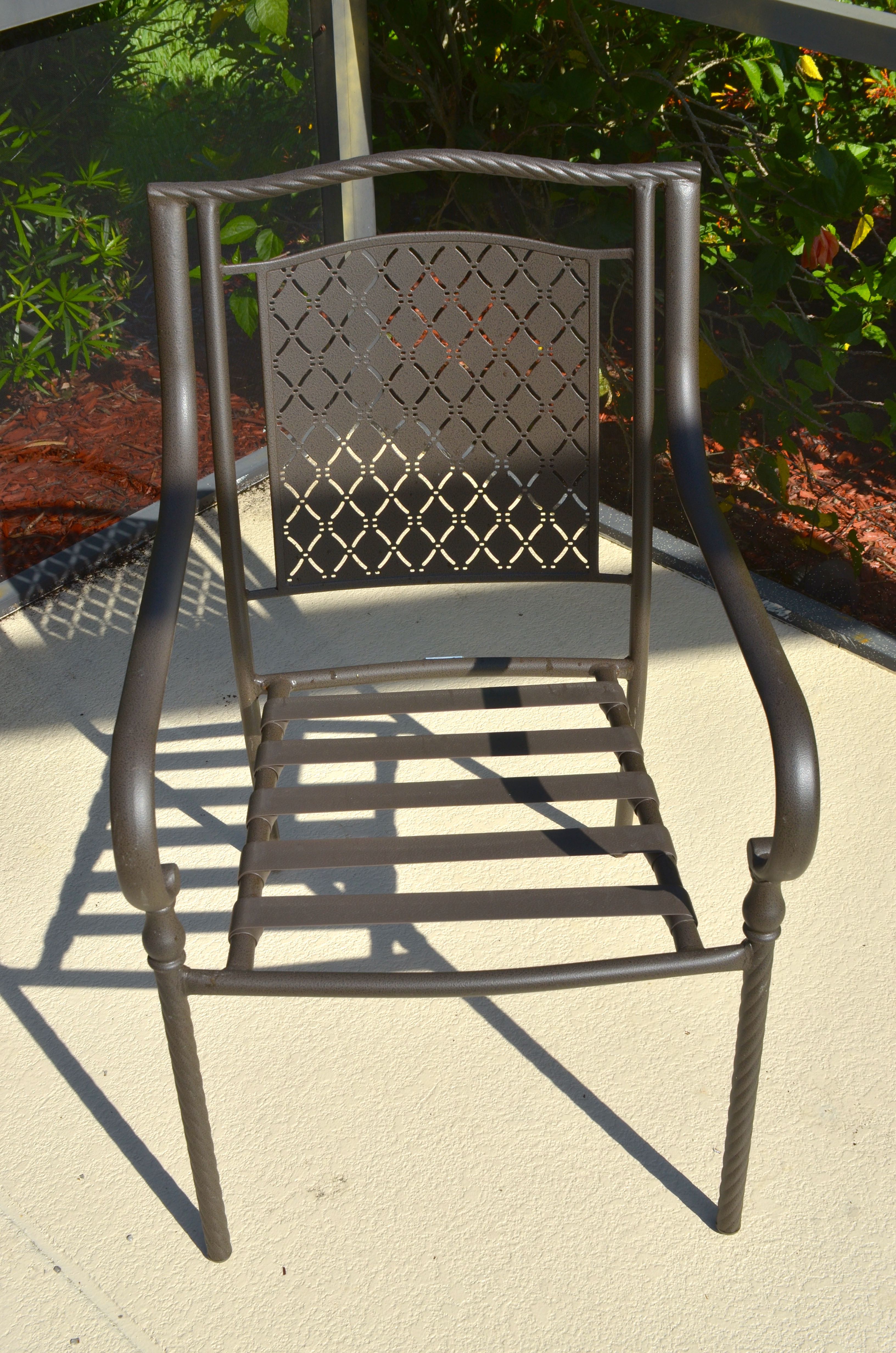 Set of  Four Martha Stewart Living Mallorca II Dining Chairs