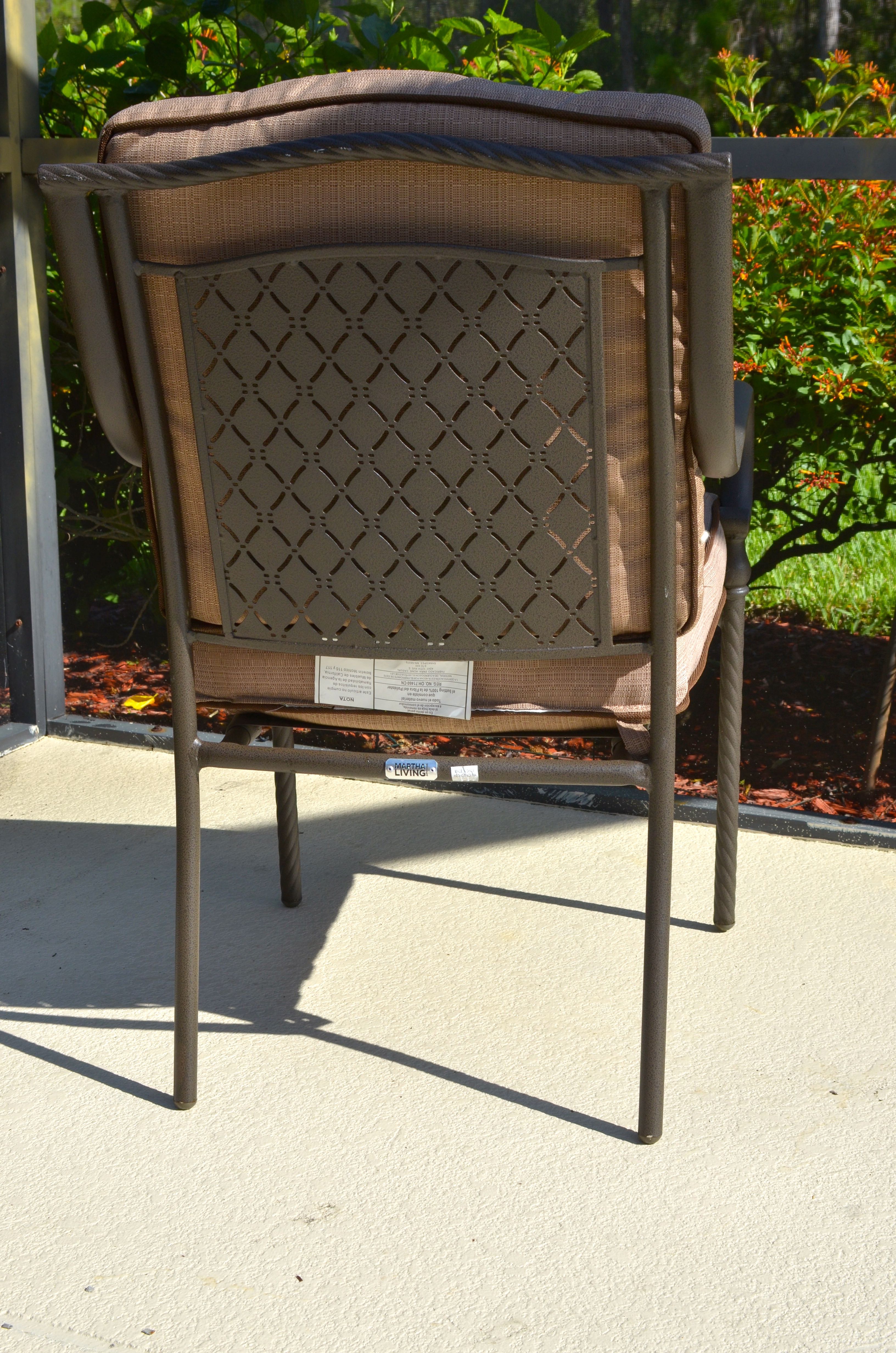 Set of  Four Martha Stewart Living Mallorca II Dining Chairs