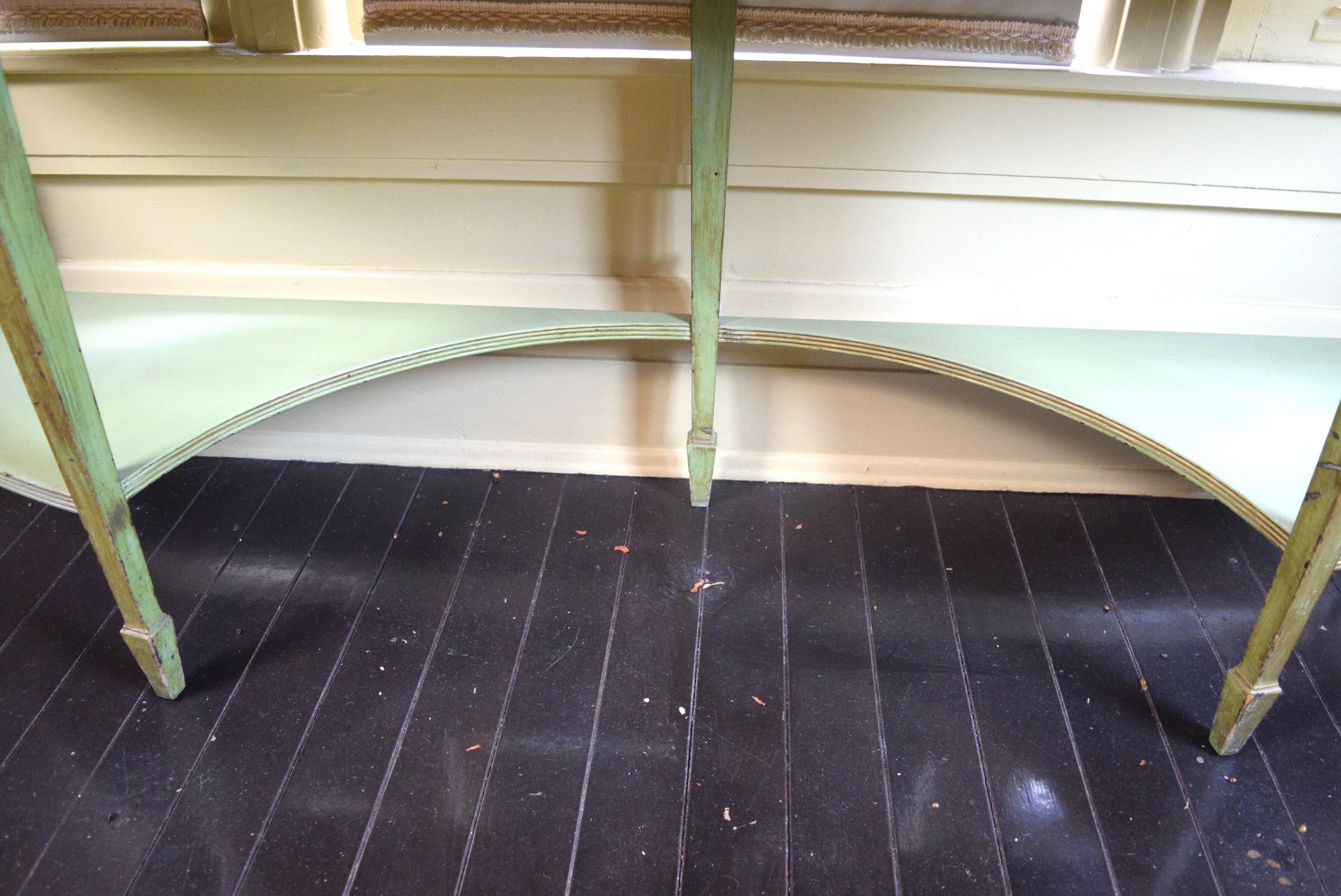 Demilune Console Table