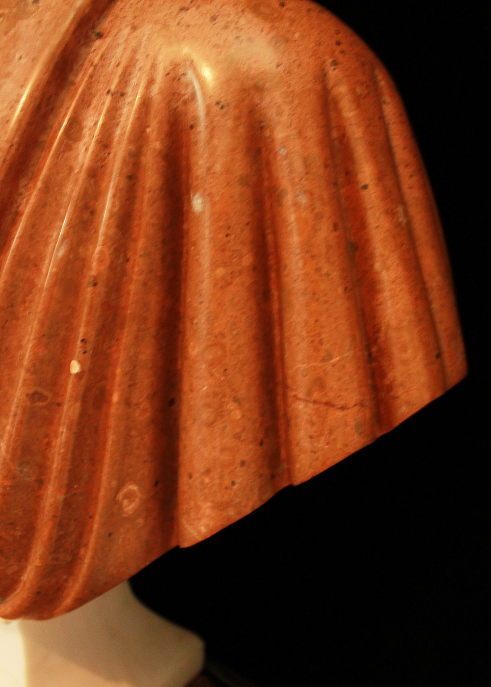 Polychrome Marble Blackamoor Bust