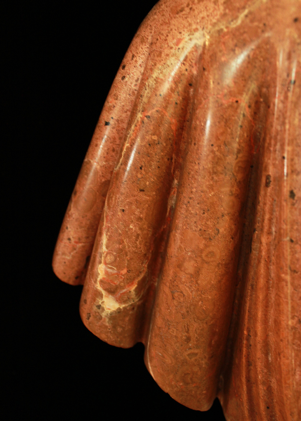 Polychrome Marble Blackamoor Bust