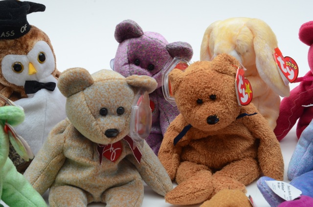 First Edition Chocolate the Moose Beanie Baby