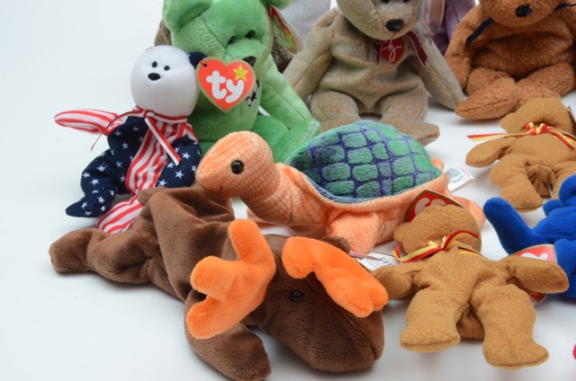 First Edition Chocolate the Moose Beanie Baby