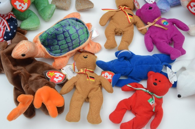 First Edition Chocolate the Moose Beanie Baby