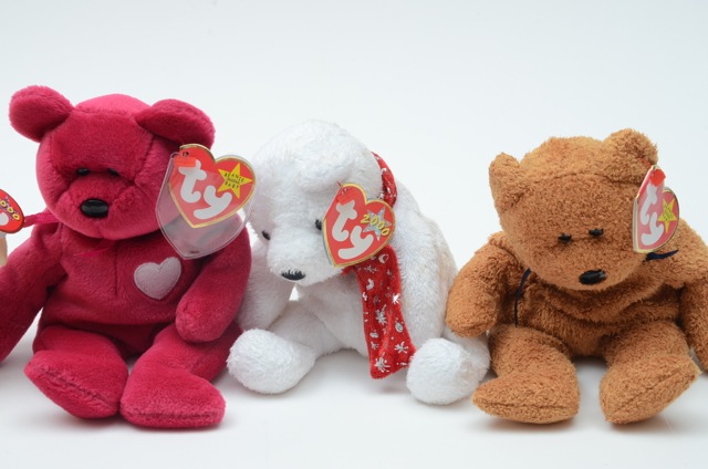 First Edition Chocolate the Moose Beanie Baby