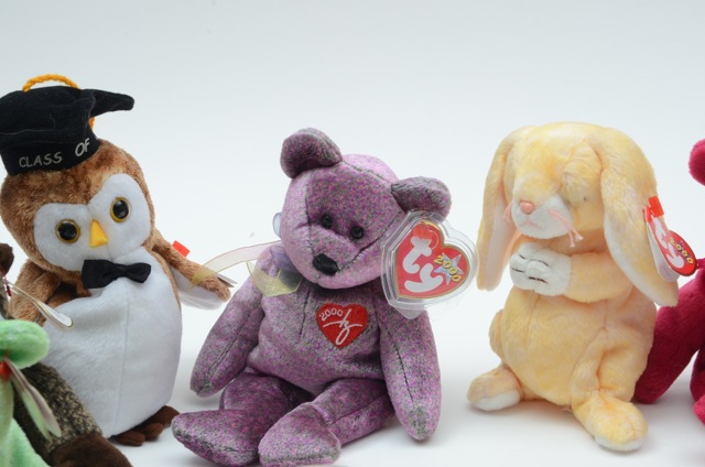 First Edition Chocolate the Moose Beanie Baby