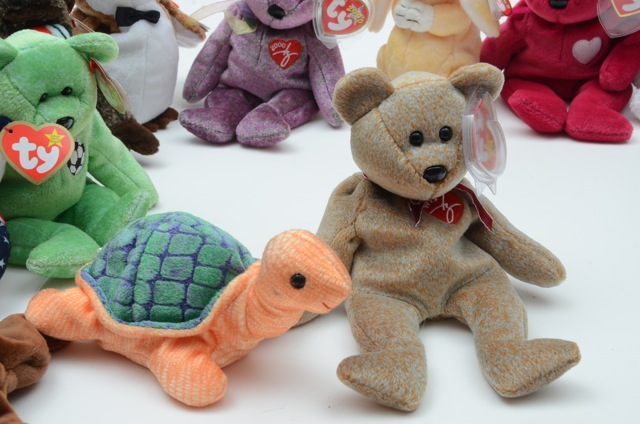 First Edition Chocolate the Moose Beanie Baby