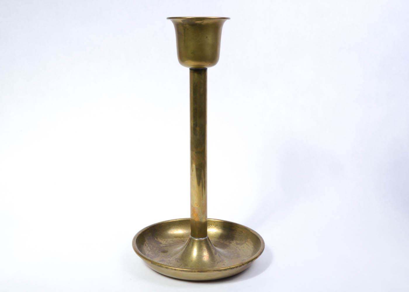 Russian Brass Candlestick Holders