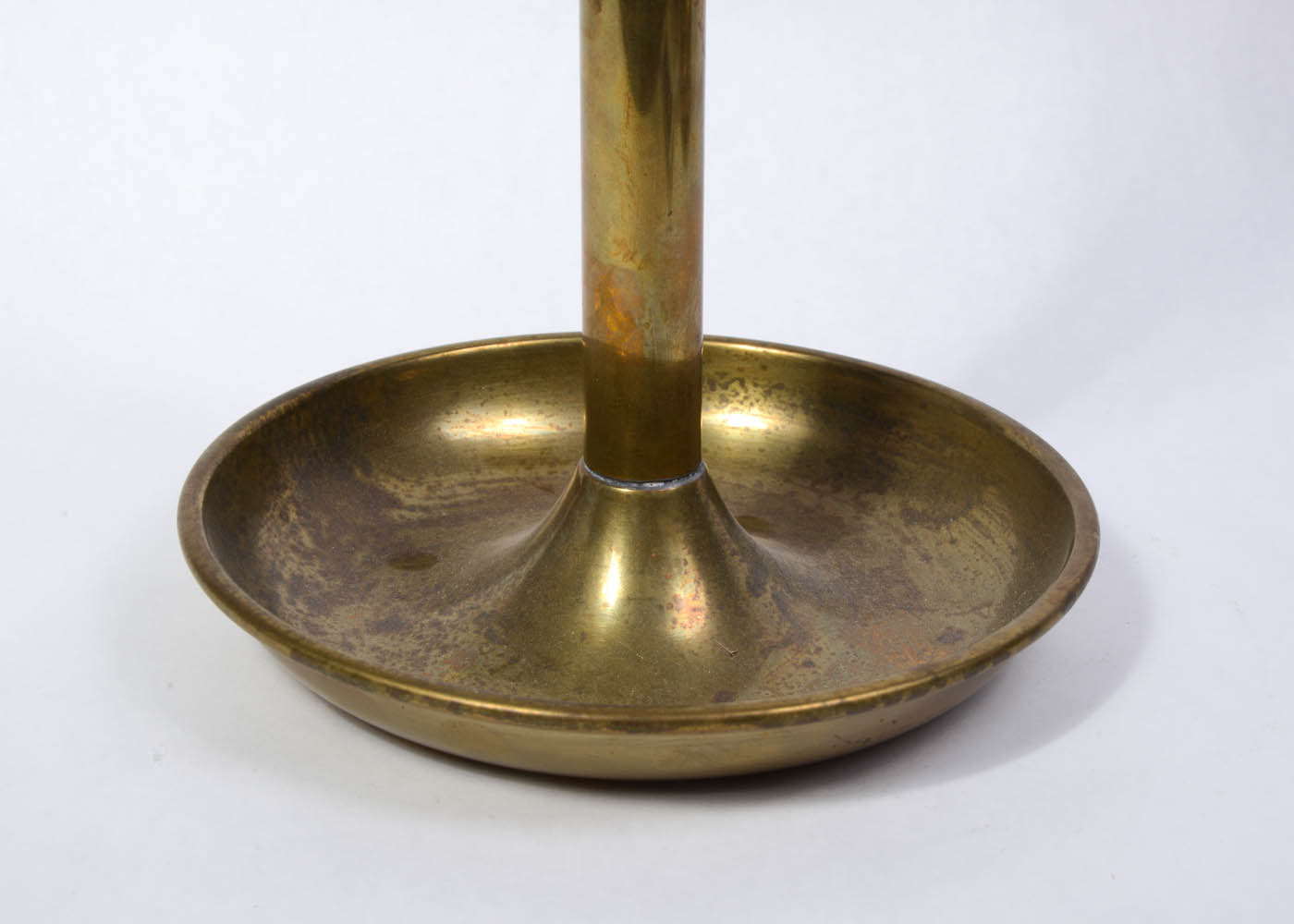 Russian Brass Candlestick Holders
