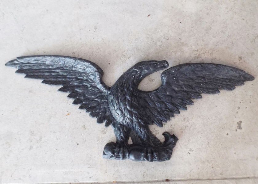 Cast Aluminum Eagle Plaque