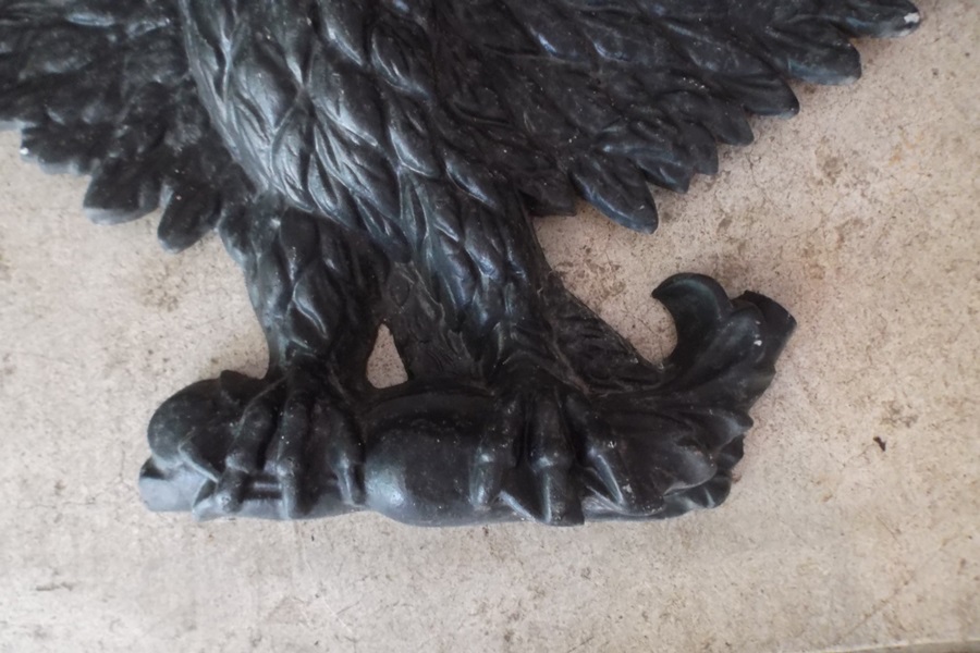 Cast Aluminum Eagle Plaque