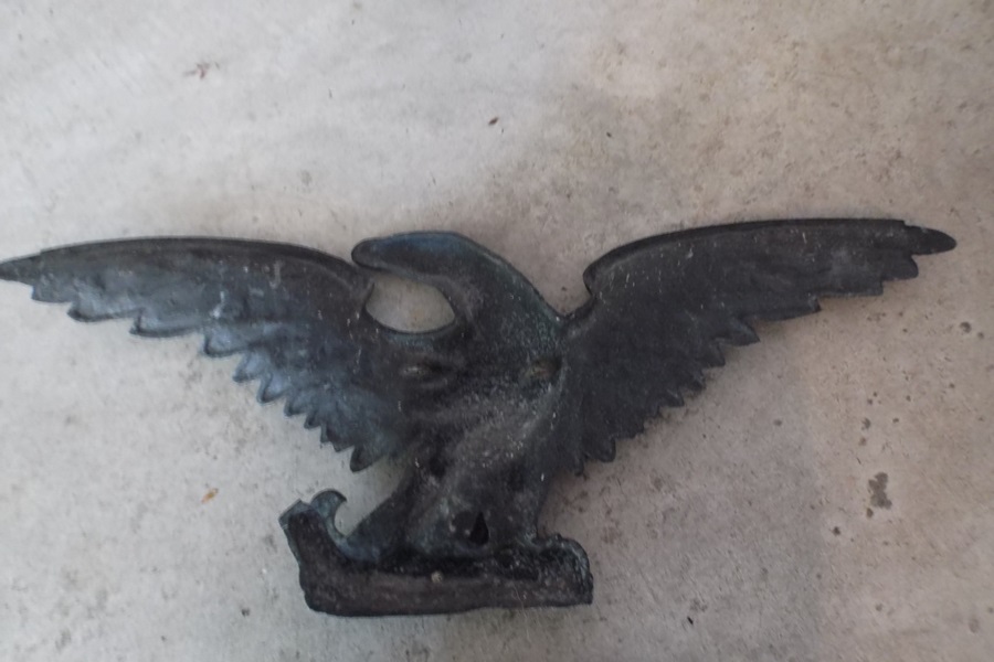 Cast Aluminum Eagle Plaque
