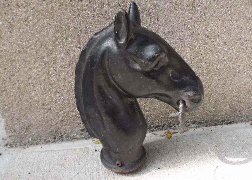 Cast Iron Horse Head Finial