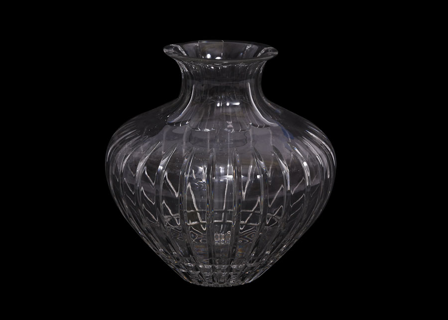 Contemporary Crystal Vase