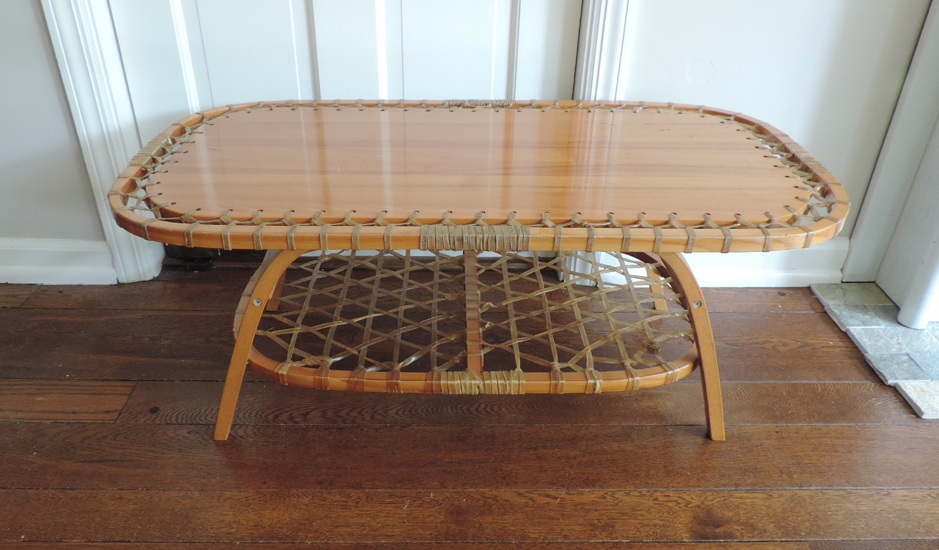 Vintage Snocraft Snow Shoe Table