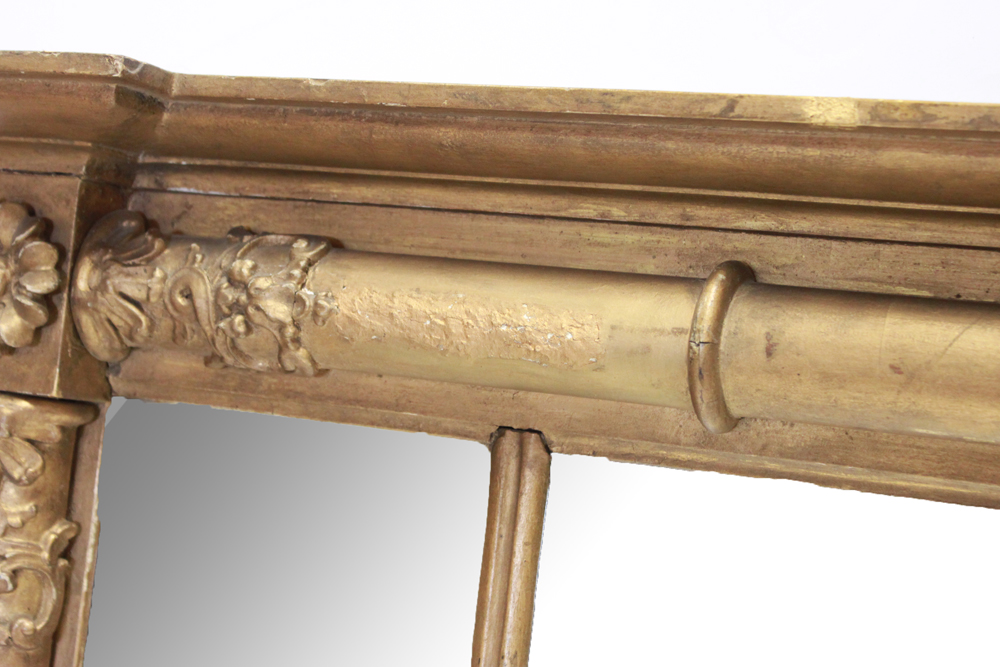 Antique Mantel Wall Mirror