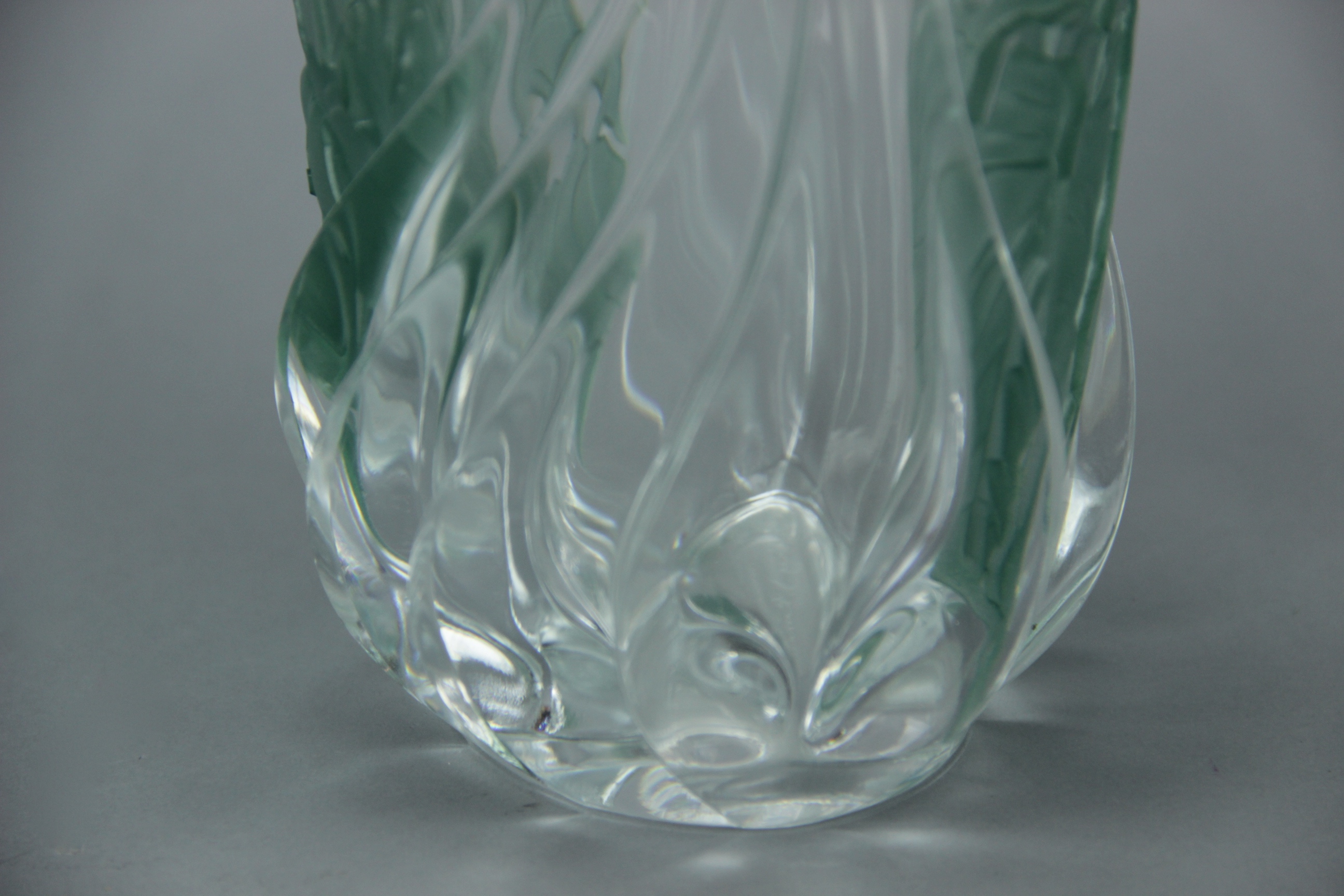Burnett Art Glass Calla Lily Vase