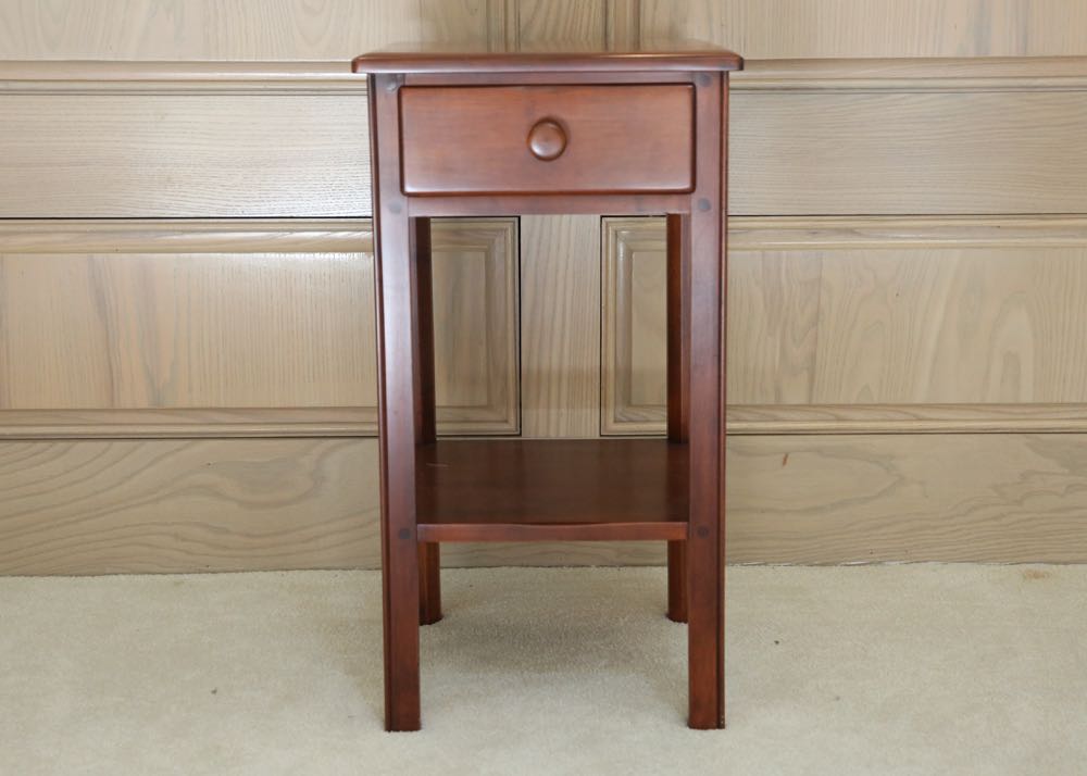 Cherry Bedside Table