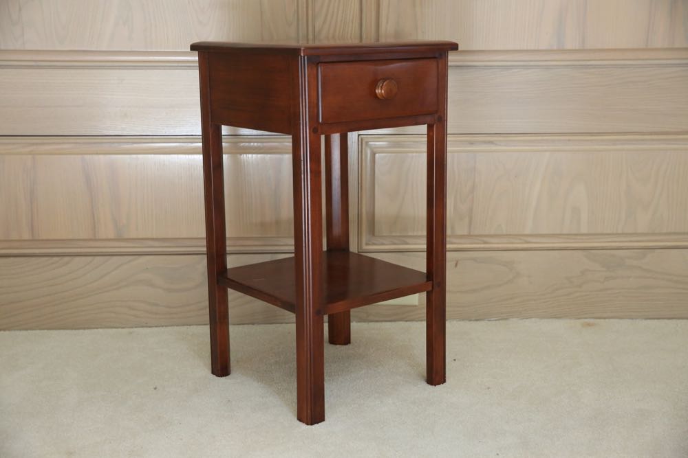 Cherry Bedside Table