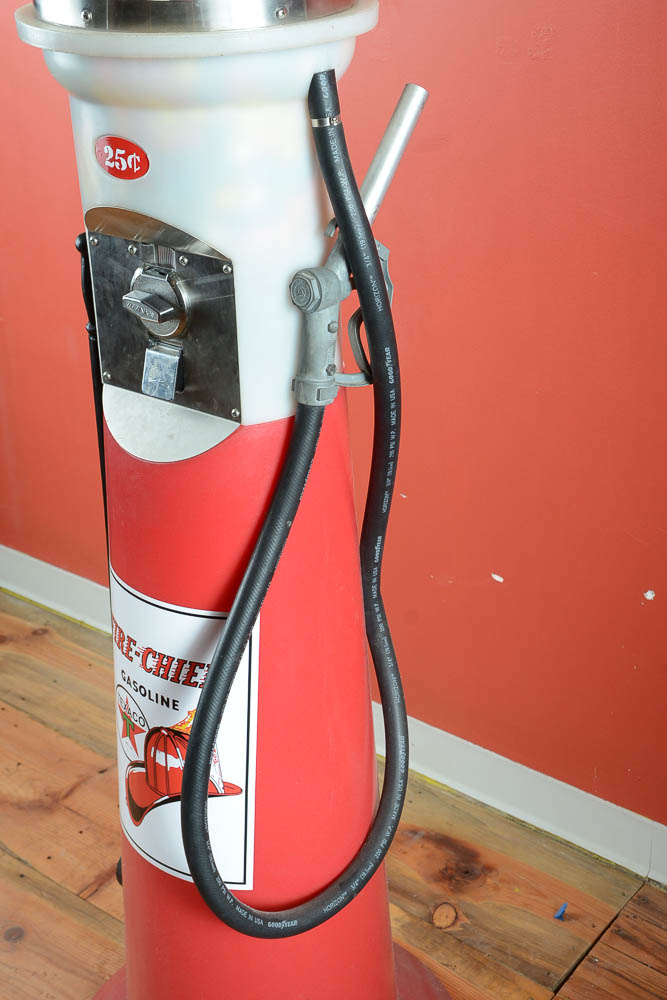Texaco Gas Pump Gumball Machine