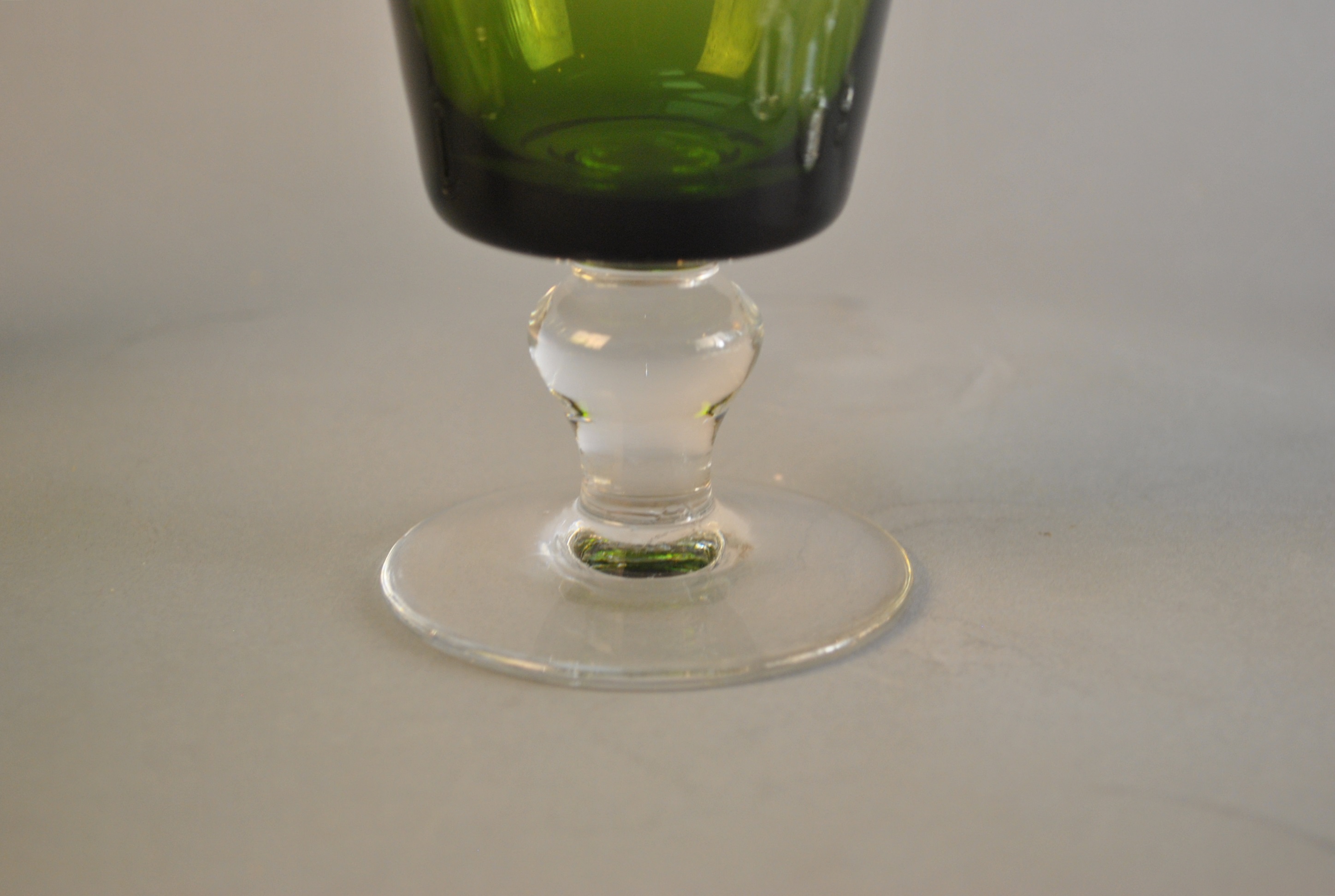 Vintage Crystal Pedestal Stemware