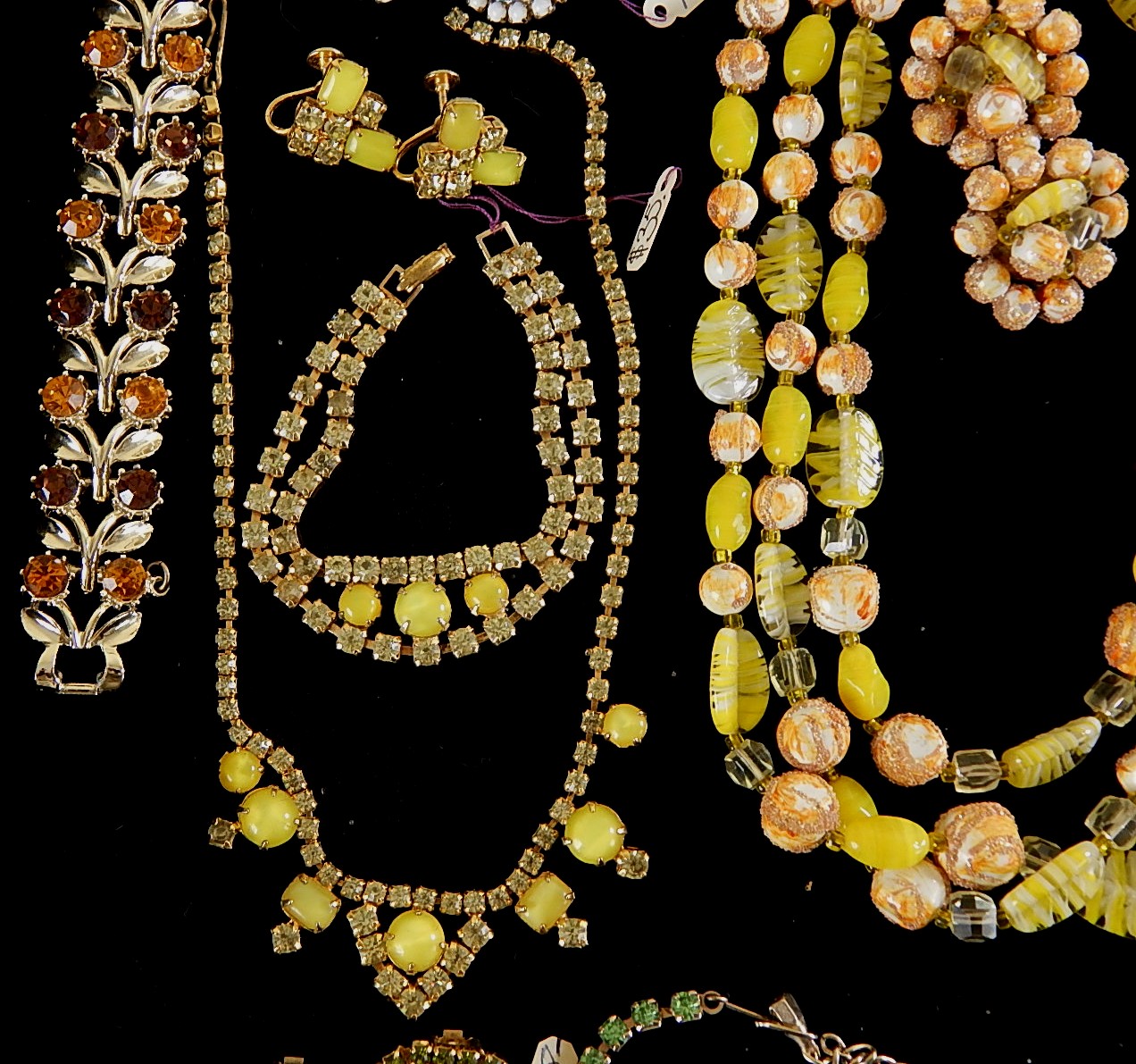 Beautiful Vintage Glass and Beaded Jewelry