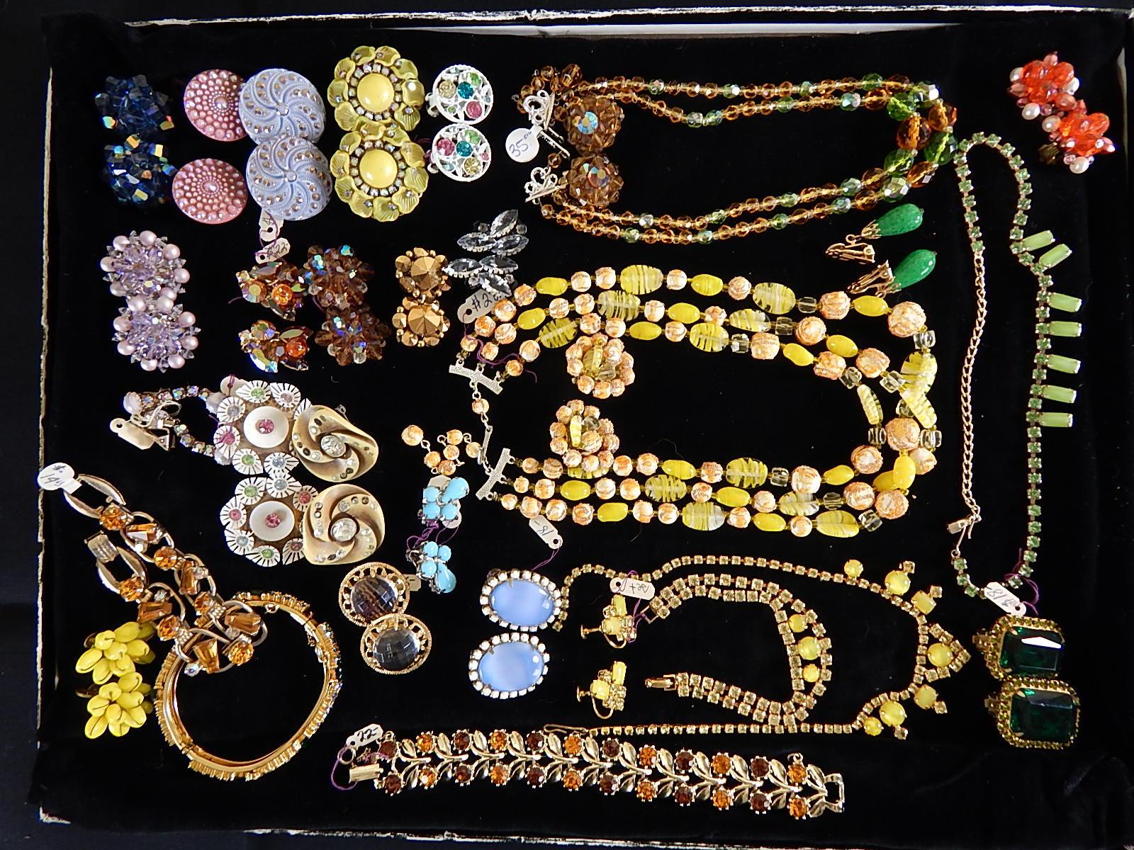 Beautiful Vintage Glass and Beaded Jewelry