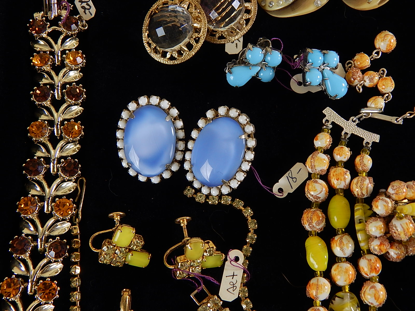 Beautiful Vintage Glass and Beaded Jewelry