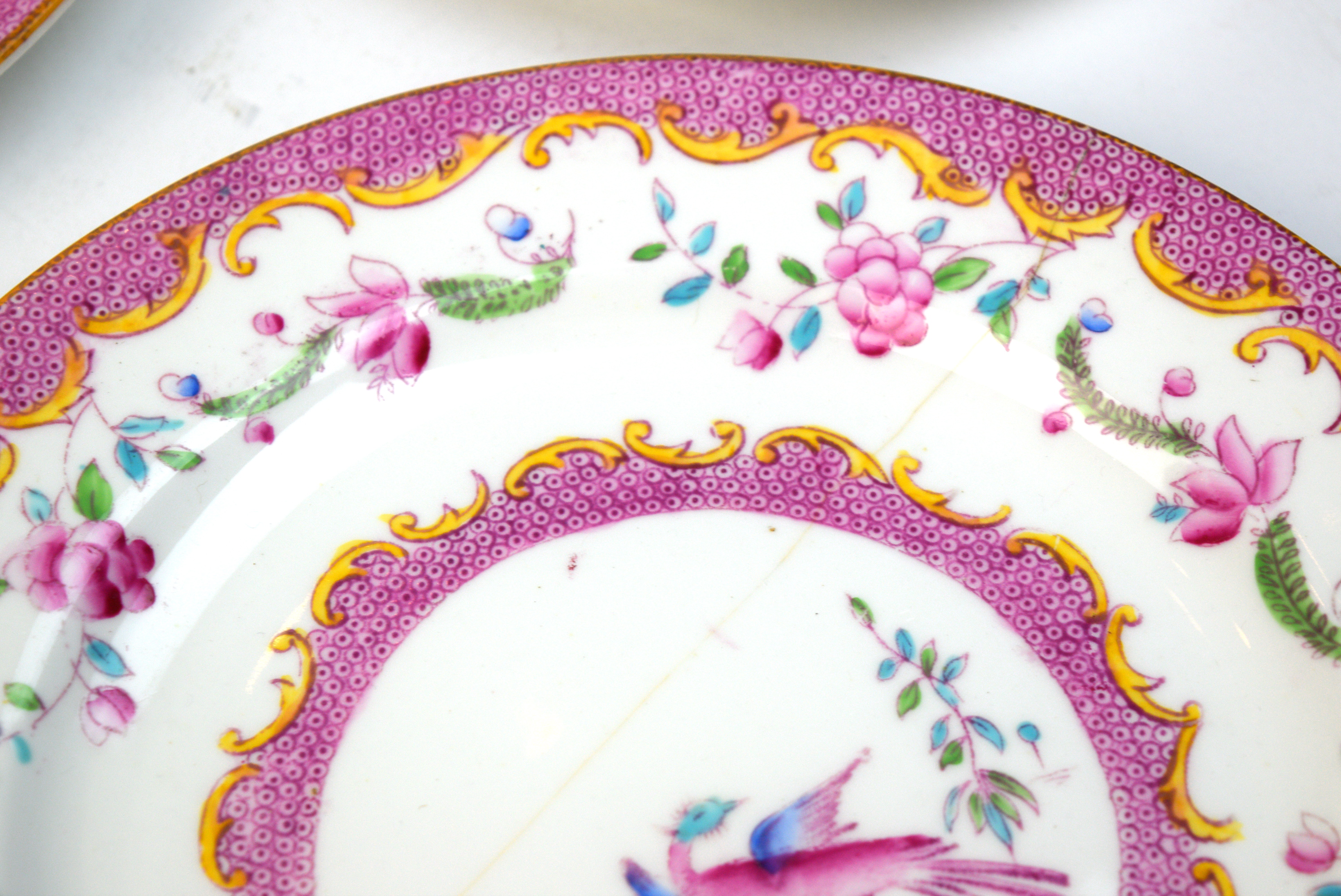 Redfern & Drakeford England Bone China Plates