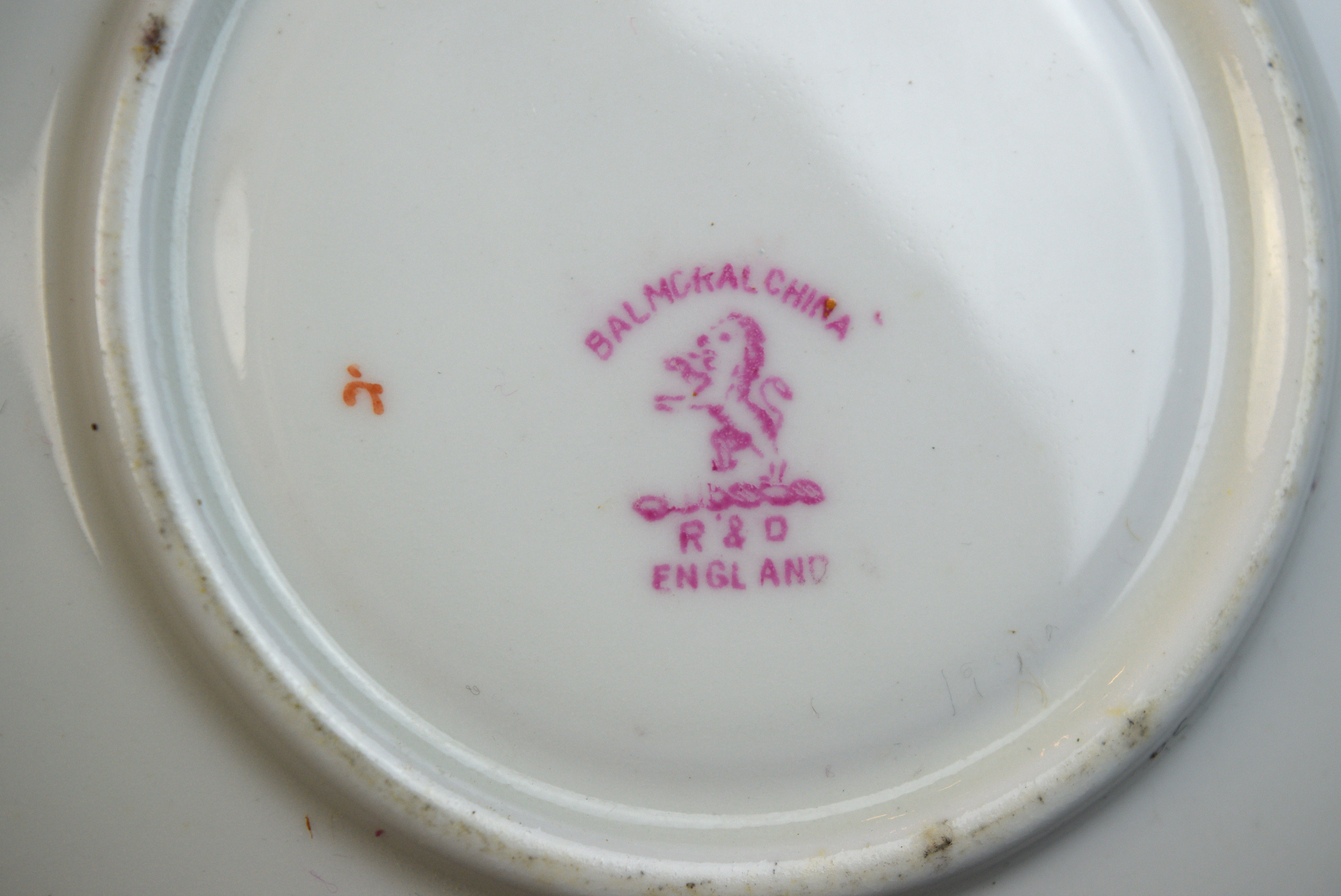 Redfern & Drakeford England Bone China Plates